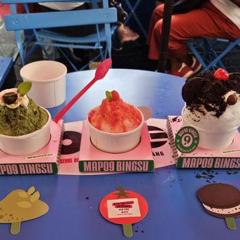 Bear Donut - Tomato basil, matcha, bear Oreo bingsu - Donuts Near Me - New York, New York