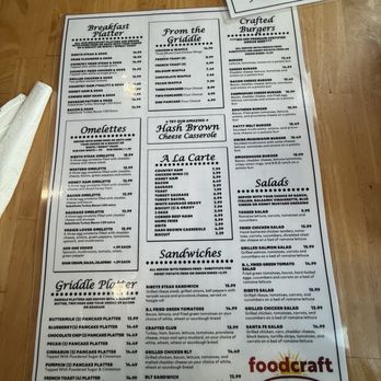 Food Craft - Menu - Breakfast & Brunch Near Me - Yorktown, Virginia Food Craft - Menu - Breakfast & Brunch Near Me - Yorktown, Virginia