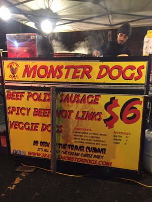 Menu photo 1 Monster Dogs Seattle, WA