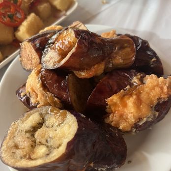 Shanghai Restaurant - Eggplant shrimp - Dim Sum Near Me - Austin, Texas Shanghai Restaurant - Eggplant shrimp - Dim Sum Near Me - Austin, Texas