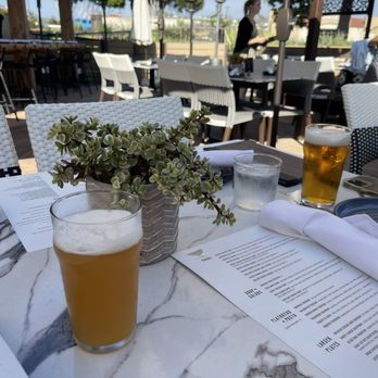 Black Rail Kitchen + Bar - Our table at lunch! - Mediterranean Near Me - Carlsbad, California