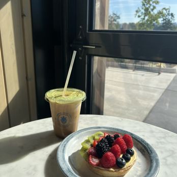 Fika - fruit tart, caramel latte - Bakeries Near Me - Puyallup, Washington
