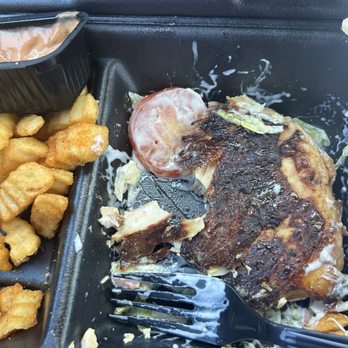 Zaxbys - Grilled burnt chicken with fries - Fast Food Near Me - Orange Park, Florida