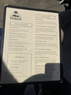 Menu photo 1 Dirty Dan Harris Steakhouse Bellingham, WA Menu photo 1 Dirty Dan Harris Steakhouse Bellingham, WA