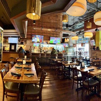 Stout Street Social - East side of dining/bar area - cool decor - New American Near Me - Denver, Colorado