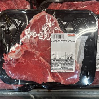 Vallarta Supermarkets - Vallarta Porterhouse steak $7.99/lbs. good price but look at their quality & smaller than Rib Eye steak from Ralph's . - Grocery Near Me - Canoga Park, California Vallarta Supermarkets - Vallarta Porterhouse steak $7.99/lbs. good price but look at their quality & smaller than Rib Eye steak from Ralph's . - Grocery Near Me - Canoga Park, California
