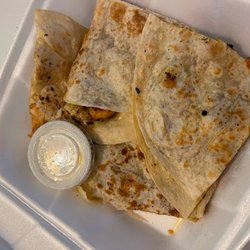 Shrimp quesadilla