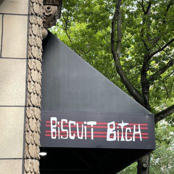 Biscuit Bitch - Awning out front - Breakfast & Brunch Near Me - Seattle, Washington