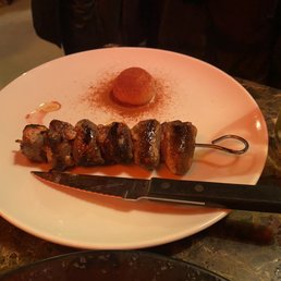 Duck hearts with Mayo sauce