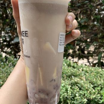 Yokee Milk Tea - Red bean MT with several toppings - Bubble Tea Near Me - Oakland, California Yokee Milk Tea - Red bean MT with several toppings - Bubble Tea Near Me - Oakland, California