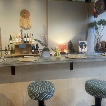 Ebony - Cute bar seating - Ethiopian Near Me - San Luis Obispo, California