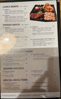 Menu photo 8 Sushi Bear Tustin, CA Menu photo 8 Sushi Bear Tustin, CA