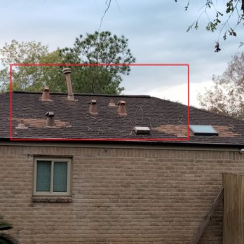 YRoofing & Floors - Was supposed to match the color of the shingles. Didn't do such a great job did he. Did not paint the vent pipes, did not fix the leaks! - Roofing Near Me