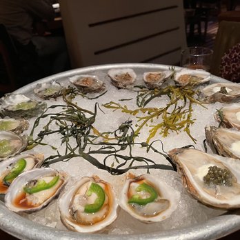 Lure Fishbar - "Dressed oyster combo"! - Seafood Near Me - New York, New York