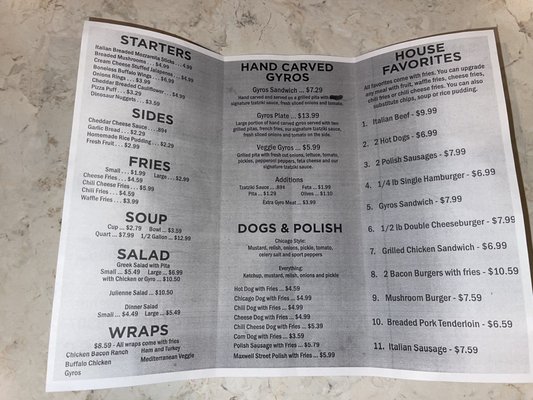 Menu photo 2 Winfield Gyros Crown Point, IN