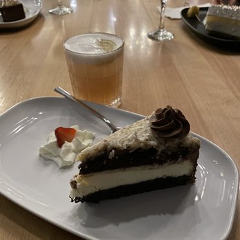 Filosophi - Chocolate coconut cheese cake! - Mediterranean Near Me - Saskatoon, Saskatchewan