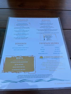Menu photo 1 Big Chill Beach Club Bethany Beach, DE