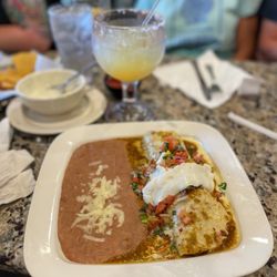Kiosco Mexican Grill - Super Burrito with grilled chicken & steak; delicious!