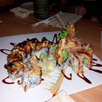 Sushi Yokohama - Scorpion King Roll.  This usually takes two people to finish if you order anything else. - Sushi Bars Near Me - Somerville, New Jersey