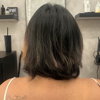 Silky Lengths OC - Before hair - Hair Extensions Near Me - Irvine, California