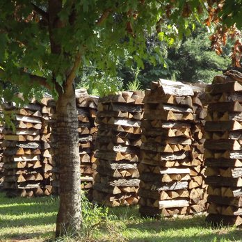 Mark's Firewood - All of our firewood is stacked neatly in rows to dry! - Firewood Near Me Mark's Firewood - All of our firewood is stacked neatly in rows to dry! - Firewood Near Me