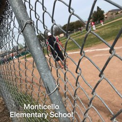 Monticello Elementary School - Baseball field
