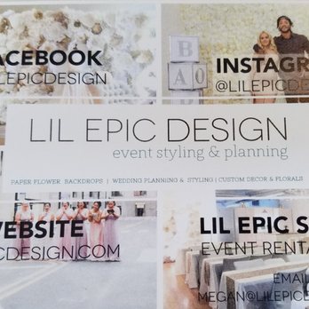 Lil Epic Design - Party & Event Planning Near Me - Chicago, Illinois