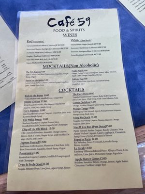 Menu photo 6 Cafe 59 Buffalo, NY