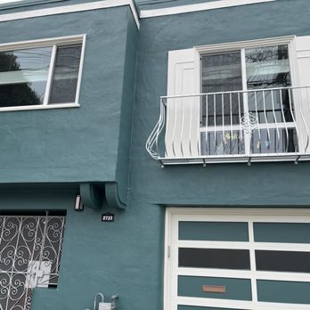 Ferraru Supreme Works - Finished iron juliet balcony with curved bars - Metal Fabricators Near Me - San Francisco, California Ferraru Supreme Works - Finished iron juliet balcony with curved bars - Metal Fabricators Near Me - San Francisco, California