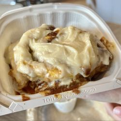 Blue Sky - Pumpkin cinnamon roll
