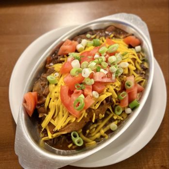 Dharma's Restaurant - Vegan Chili Dharma Dog (instagram: jax.vegan.eats) - Vegetarian Near Me - Capitola, California
