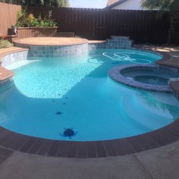 Pool resurfacing done! Looks amazing! Pool resurfacing done! Looks amazing!