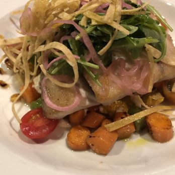 The Craftsman - Sea bass in corn broth, catch of the day - New American Near Me - Encinitas, California