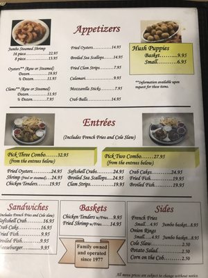 Menu photo 4 Captain Pell's Fairfax Crabhouse Fairfax, VA