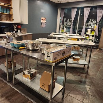 Get in the Kitchen - Prep cooking area - Cooking Schools Near Me - Chicago, Illinois