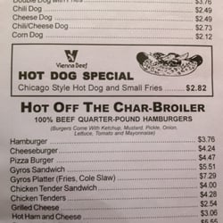 Mr. Mike's Place - Menu page 2 (dated March 2012)