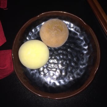 Michi Ramen - they did, however, offer us free mochi to make up for the dirty spoons! - Ramen Near Me - Austin, Texas Michi Ramen - they did, however, offer us free mochi to make up for the dirty spoons! - Ramen Near Me - Austin, Texas