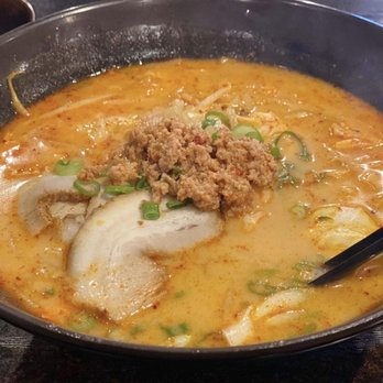 O Ramen - Tantanmen... spicy pork dish with egg, green onion and some of the best spices I ever tasted with a bowl full of ramen noodles - Ramen Near Me - Bakersfield, California O Ramen - Tantanmen... spicy pork dish with egg, green onion and some of the best spices I ever tasted with a bowl full of ramen noodles - Ramen Near Me - Bakersfield, California