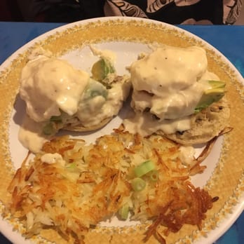 808 Grindz Cafe - Crab cake Benedict. Seafood decadence. - Cafes Near Me - Lahaina, Hawaii