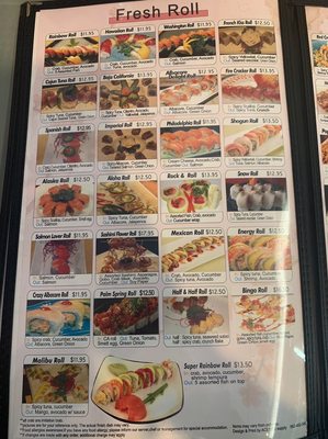 Menu photo 8 Samurai Sushi Mission Viejo, CA Menu photo 8 Samurai Sushi Mission Viejo, CA