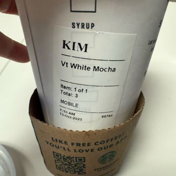 Starbucks - Venti White Chocolate Mocha - Coffee & Tea Near Me - Warren, Michigan Starbucks - Venti White Chocolate Mocha - Coffee & Tea Near Me - Warren, Michigan