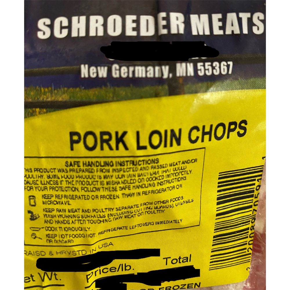 SCHROEDER MEAT Updated June 2024 17425 62nd St, New Germany
