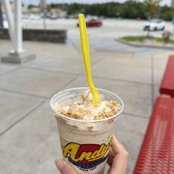 Andy's Frozen Custard - Pumpkin pie concrete
