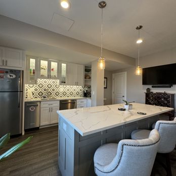 Forte Builders - Cosy kitchen in the basement - General Contractors Near Me