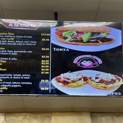 Carniceria Rosita - Food menu