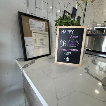 Lazi Cow - Mini chalk board w/daily deals - Bubble Tea Near Me - Folsom, California Lazi Cow - Mini chalk board w/daily deals - Bubble Tea Near Me - Folsom, California