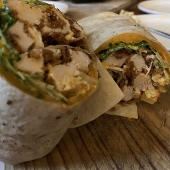 Heist Brewery - Buffalo Chicken Wrap - New American Near Me - Charlotte, North Carolina Heist Brewery - Buffalo Chicken Wrap - New American Near Me - Charlotte, North Carolina