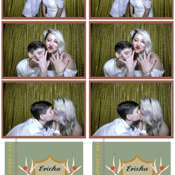 Your Mobile Entertainment - YomoEnt - the custom graphic on the strip matching our wedding invites was the perfect touch! - Photo Booth Rentals Near Me