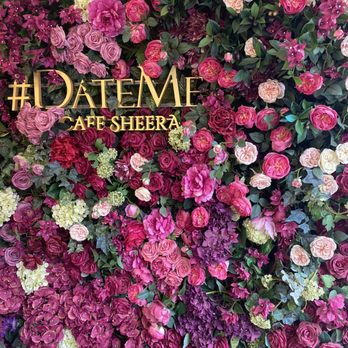 Cafe Sheera - Gorgeous art wall!! - Cafes Near Me - Beverly Hills, California