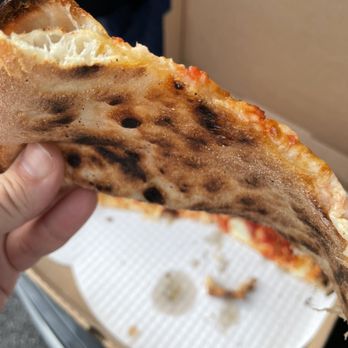 St. Francis Apizza - Look at the perfect dough and crisp bottom - Pizza Near Me - Cincinnati, Ohio St. Francis Apizza - Look at the perfect dough and crisp bottom - Pizza Near Me - Cincinnati, Ohio